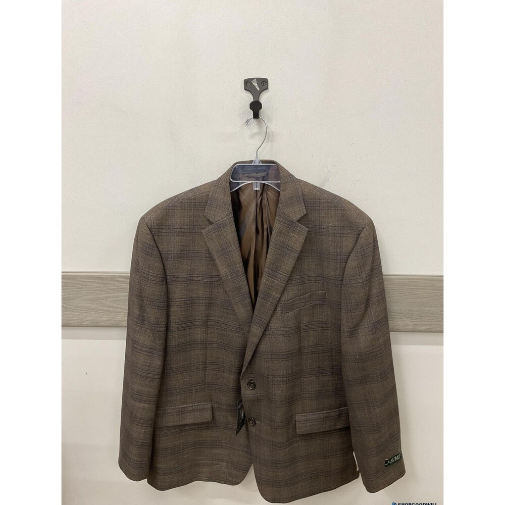 NWT Lauren Ralph Lauren Lexington Blazer LETO14RX0899 Light Brown NEW 48REG